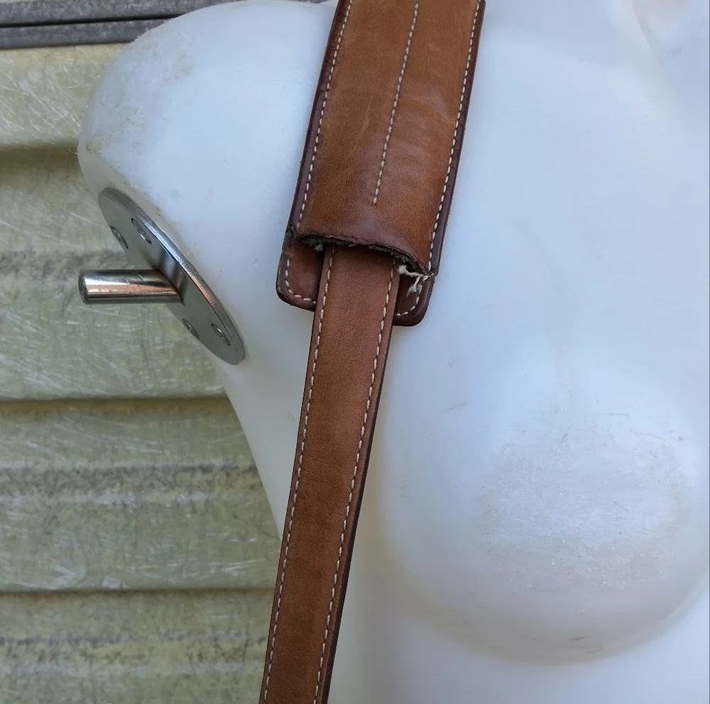 Coach British Tan Vintage Messenger Bag with COA